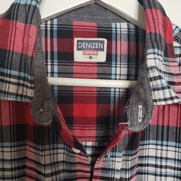 Denizen Men's Plaid Shirt - Picture 2 of 16